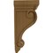 Ekena Millwork 6"W x 7 1/2"D x 16"H Devon Traditional Wood Corbel, Cherry CORW06X08X16DECH - alternate 3